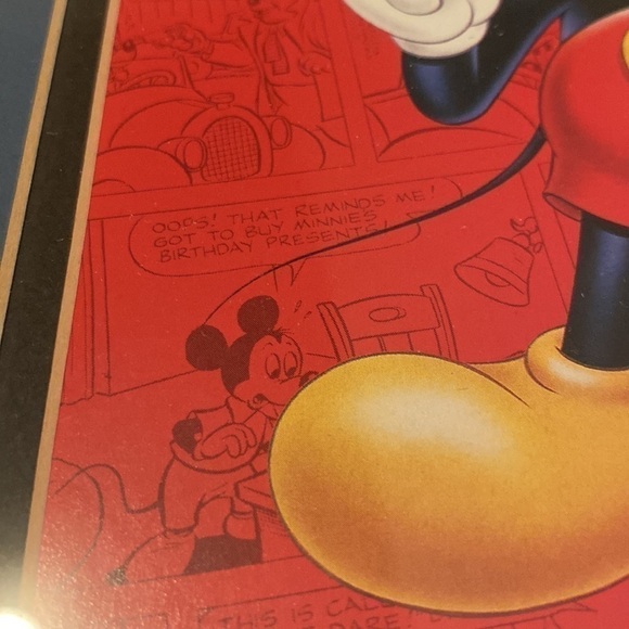 Mickey Mouse with Walt Disney postage stamp professional matted and framed - Picture 11 of 11